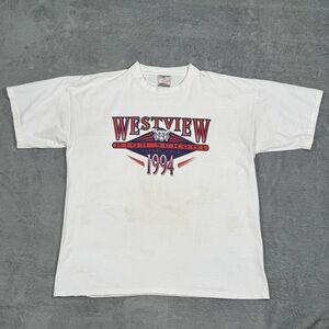 VTG 1994 Westview High School Wildcats T Shirt XL Oregon USA Single Stitch Tee